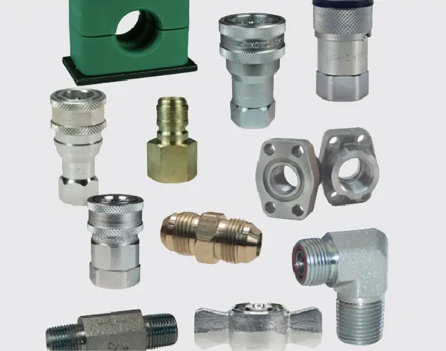 Hydraulic Couplings, Adapters, and Valves