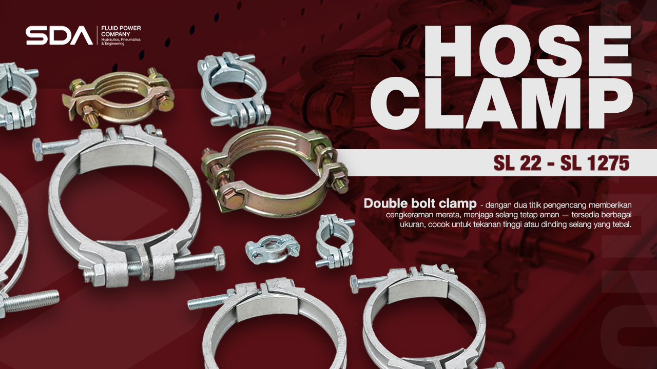 Supplier Hose Clamp Surabaya – Pilihan Terbaik untuk Sistem Hydraulic & Industri